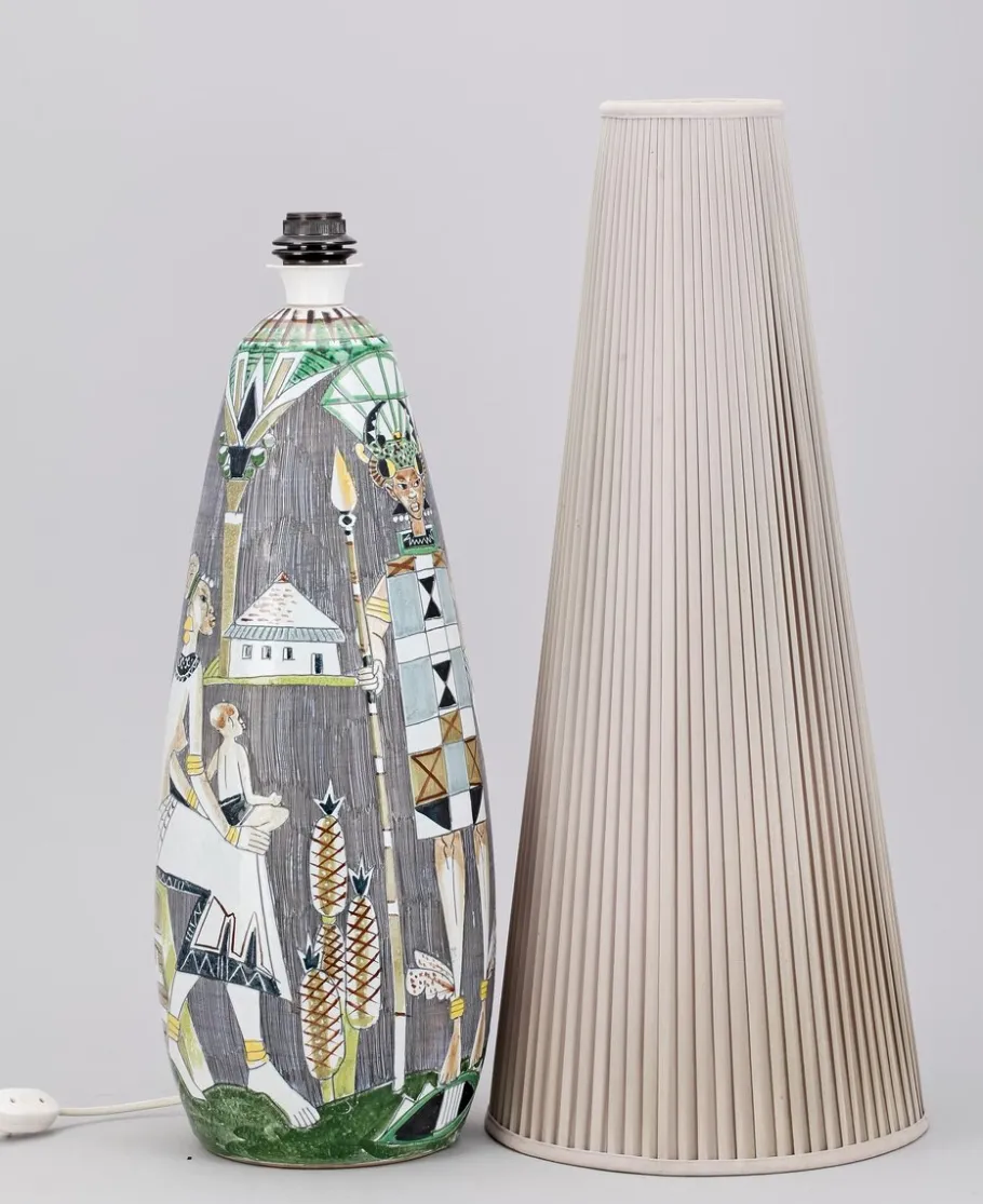 Discount Pamono Vintage Swedish Table Lamp by Marian Zawadski for Tilgmans, 1961