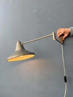 Discount Pamono Vintage Swing Arm Swivel Wall Lamp from Philips