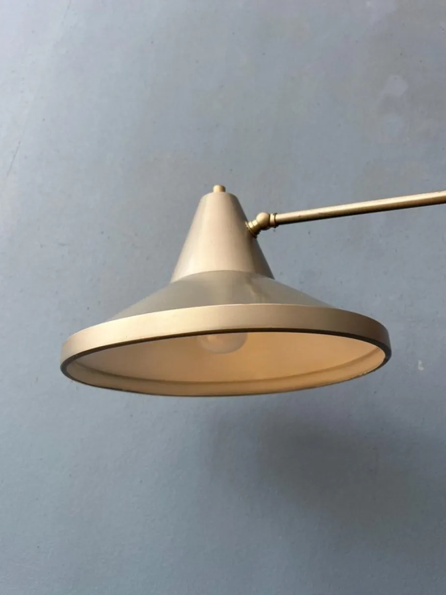 Discount Pamono Vintage Swing Arm Swivel Wall Lamp from Philips