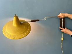 Clearance Pamono Vintage Swing Arm Van Doorn Wall Lamp in style of Rietvelds Panama