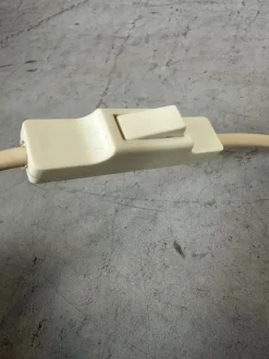 Outlet Pamono Vintage Swirl Glass Mushroom Lamp, 1980s