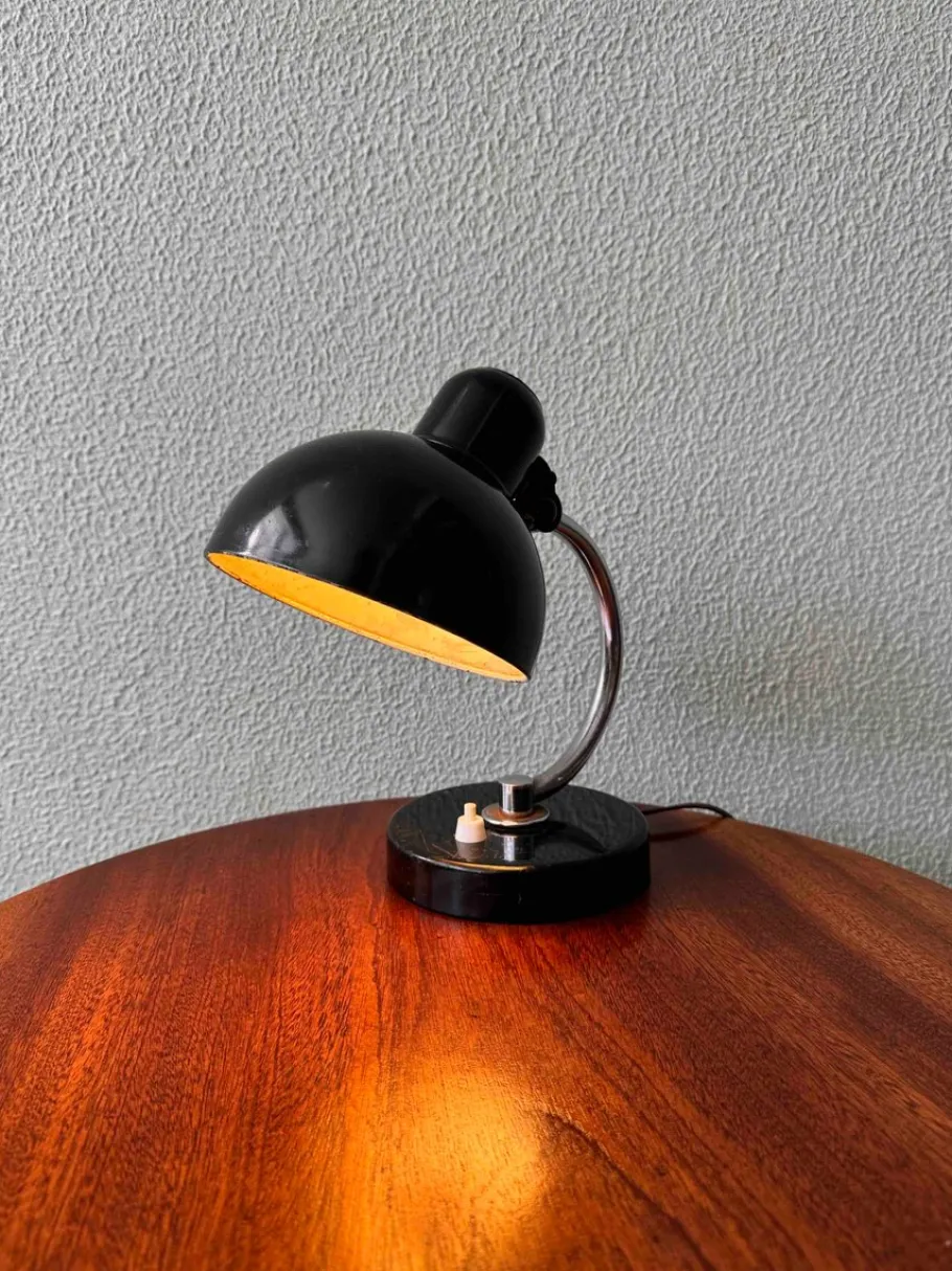 Hot Pamono Vintage 6722-T Table Lamp by Christian Dell for Kaiser Idell, 1930s