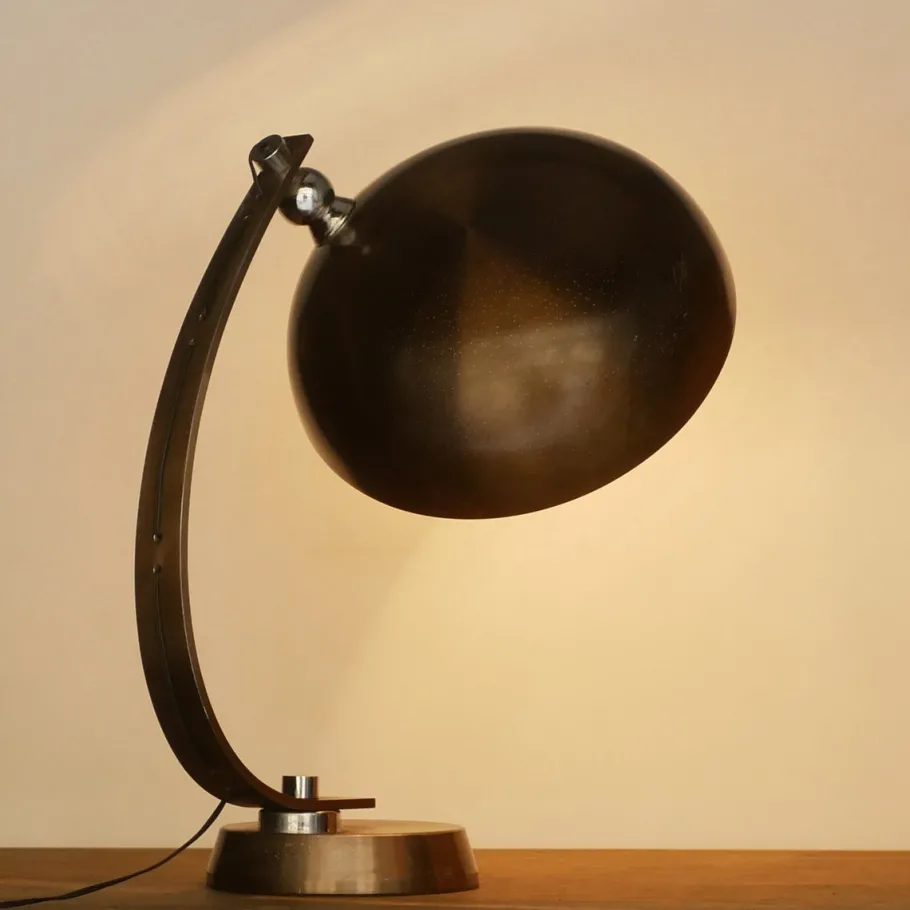 Clearance Pamono Vintage Table Lamp by Angelo Lelii for Arredoluce, 1970s