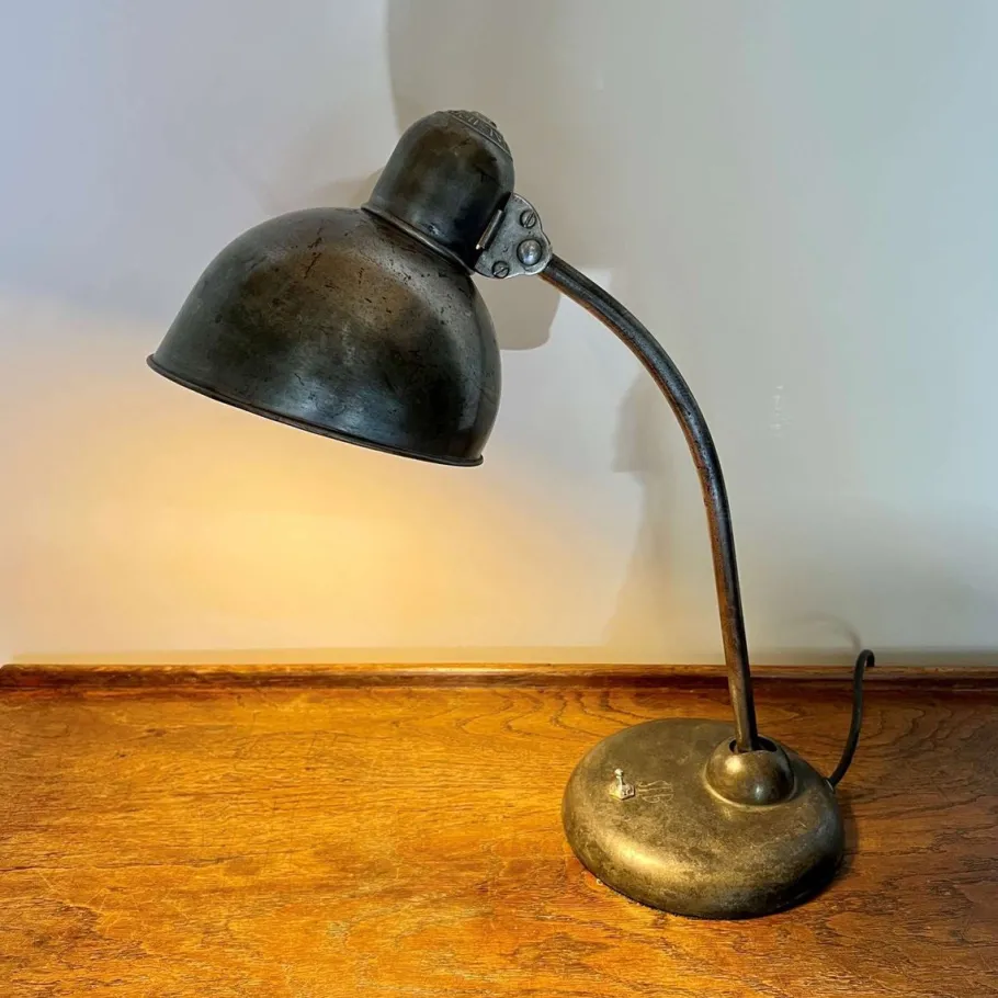 Pamono Vintage Table Lamp by Christian Dell for Kaiser Idell, 1930s