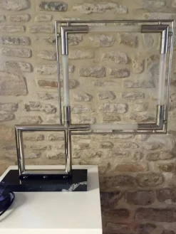 Clearance Pamono Vintage Table Lamp by Jacques Adnet, 1960s