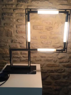 Clearance Pamono Vintage Table Lamp by Jacques Adnet, 1960s