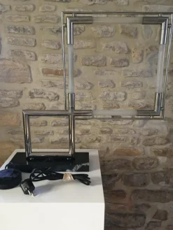 Clearance Pamono Vintage Table Lamp by Jacques Adnet, 1960s