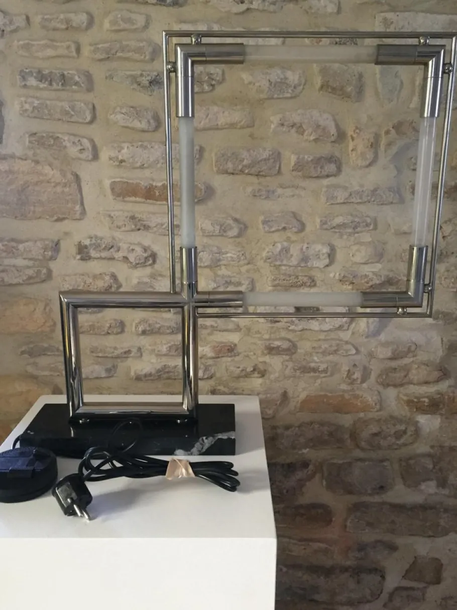 Clearance Pamono Vintage Table Lamp by Jacques Adnet, 1960s