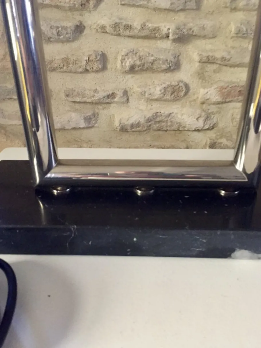 Clearance Pamono Vintage Table Lamp by Jacques Adnet, 1960s