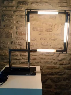 Clearance Pamono Vintage Table Lamp by Jacques Adnet, 1960s