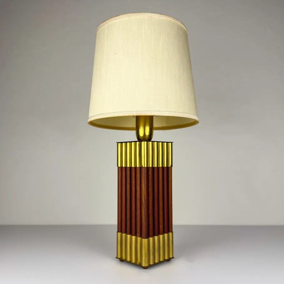 New Pamono Vintage Table Lamp from AV Vikić, Yugoslavia, 1980s