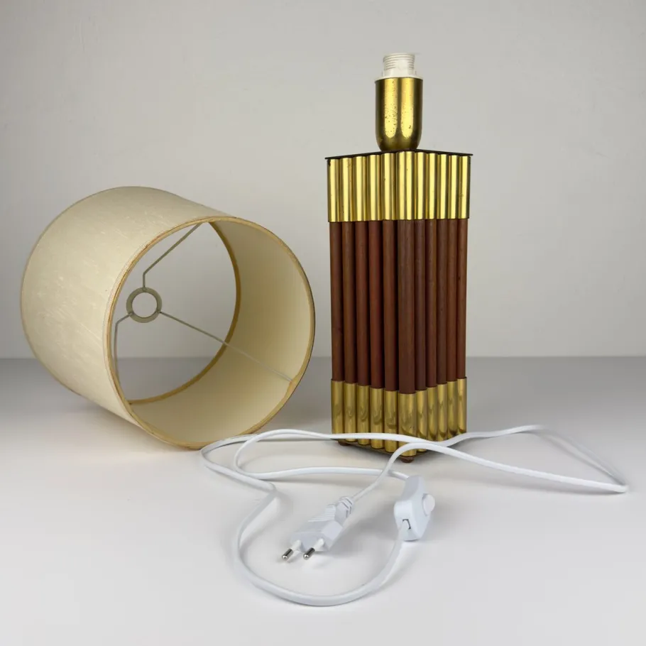 New Pamono Vintage Table Lamp from AV Vikić, Yugoslavia, 1980s