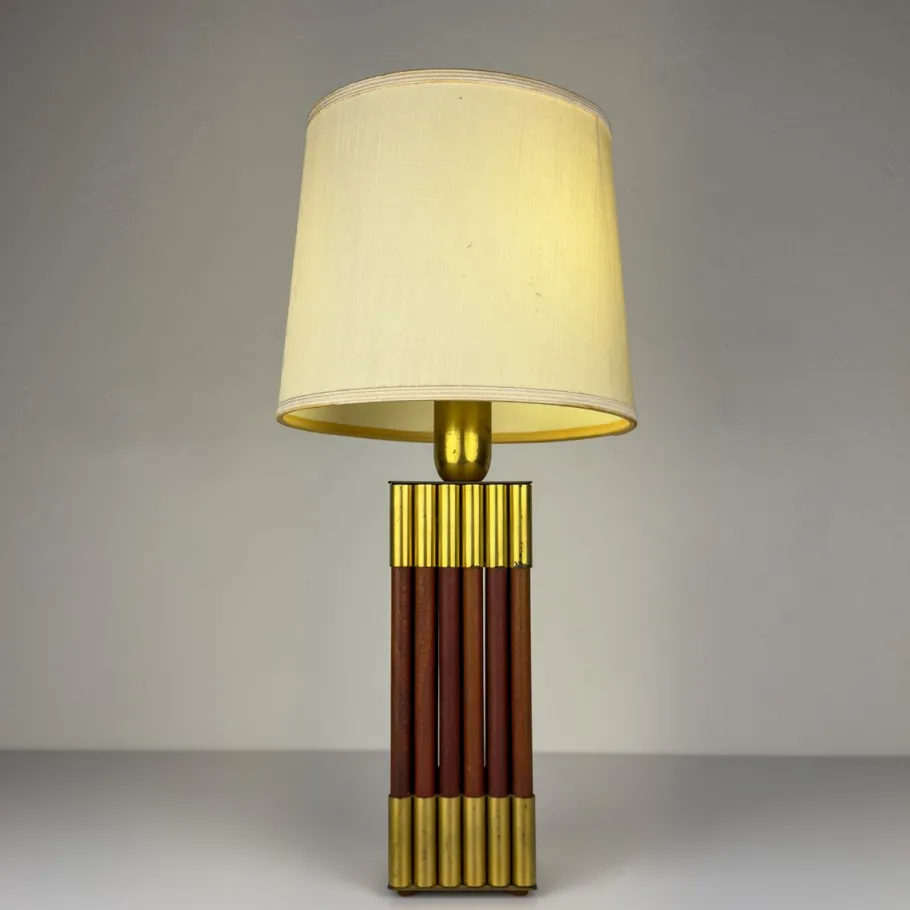 New Pamono Vintage Table Lamp from AV Vikić, Yugoslavia, 1980s