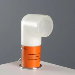 Pamono Vintage Table Lamp in Aluminium and Metal, 1970s