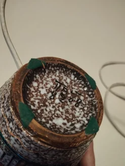 New Pamono Vintage Table Lamp in Ceramic by Fratelli Fanciullacci, 1960