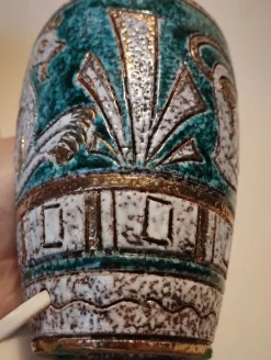 New Pamono Vintage Table Lamp in Ceramic by Fratelli Fanciullacci, 1960