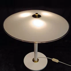 Outlet Pamono Vintage Table Lamp in Glass and Metal by Karin Mobring for Ikea