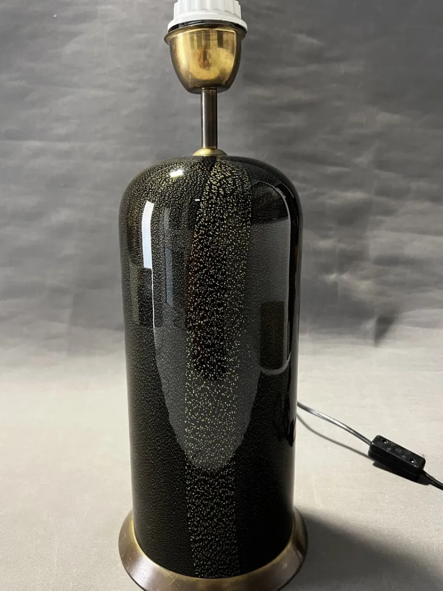 New Pamono Vintage Table Lamp in Glass from Maestri Di Murano, 1960s