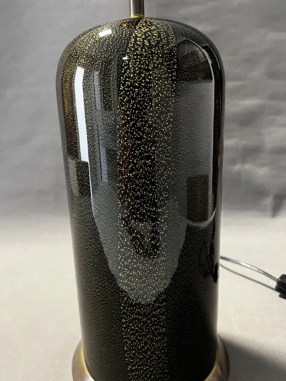 New Pamono Vintage Table Lamp in Glass from Maestri Di Murano, 1960s