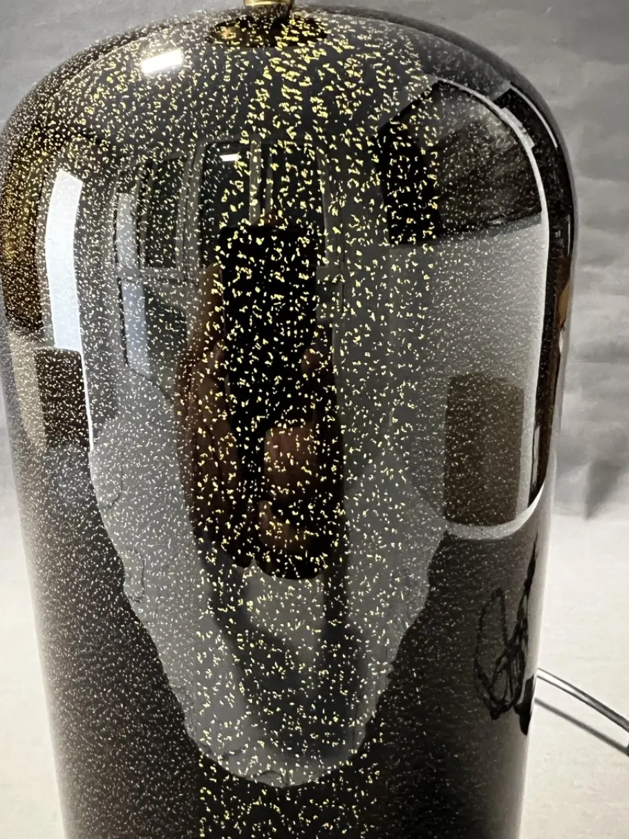 New Pamono Vintage Table Lamp in Glass from Maestri Di Murano, 1960s