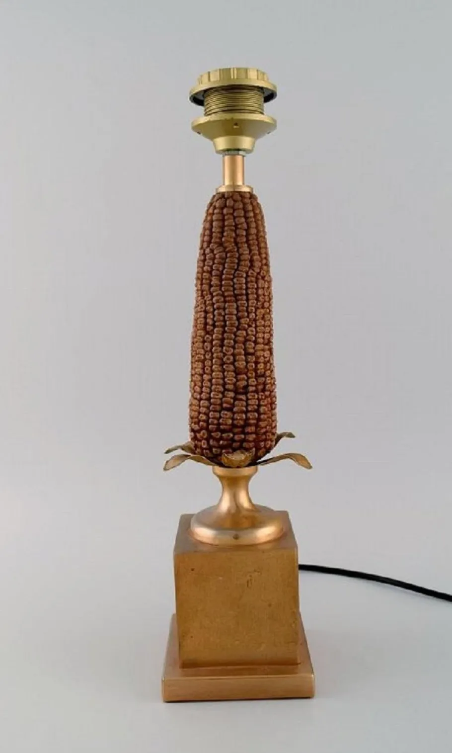 Hot Pamono Vintage Table Lamp Shaped as a Corn Cob from Maison Charles, France