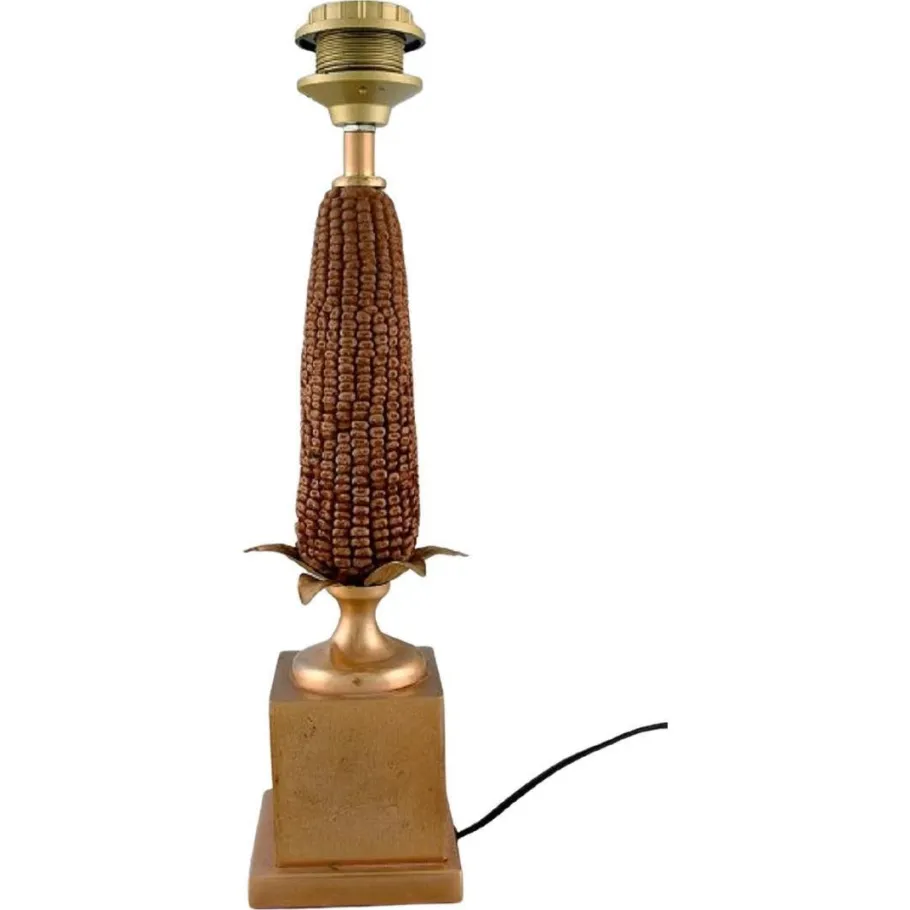 Hot Pamono Vintage Table Lamp Shaped as a Corn Cob from Maison Charles, France