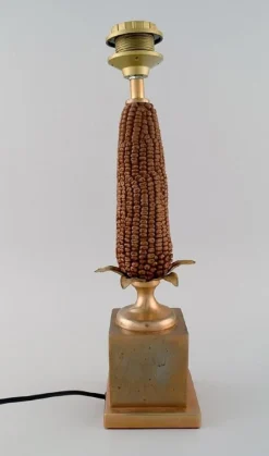 Hot Pamono Vintage Table Lamp Shaped as a Corn Cob from Maison Charles, France