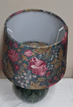 Discount Pamono Vintage Table Lamp with Green Ceramic Base by Lamplove, 1990s