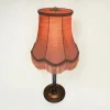 Discount Pamono Vintage Table Lamp with Pink Fringe Shade, 1960s