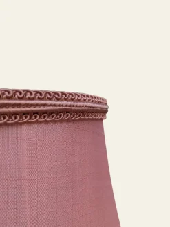 Discount Pamono Vintage Table Lamp with Pink Fringe Shade, 1960s