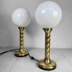 Outlet Pamono Vintage Table Lamps attributed to Rogo Leuchten, 1970s, Set of 2