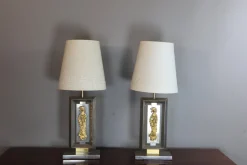 Pamono Vintage Table Lamps from Maison Baguès, 1970s, Set of 2