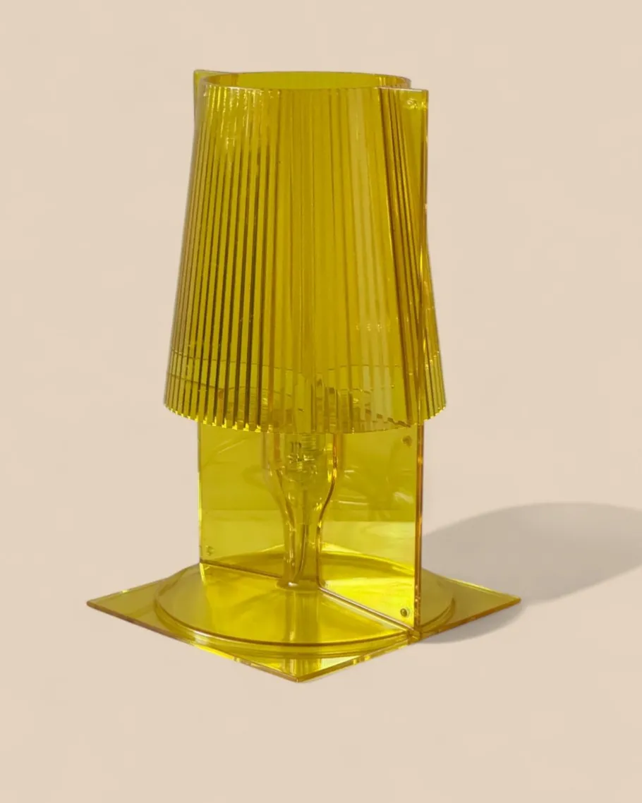 Discount Pamono Vintage Take Yellow Table Lamp from Kartell, 2000s