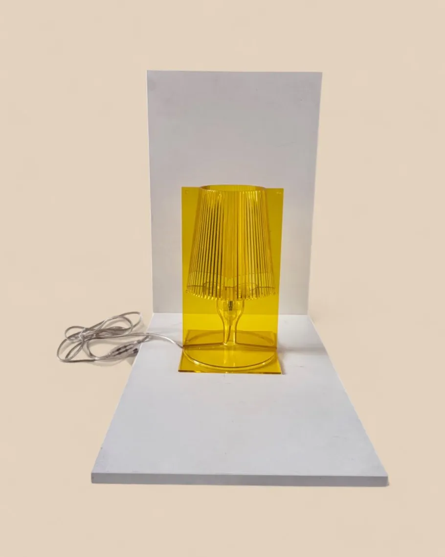 Discount Pamono Vintage Take Yellow Table Lamp from Kartell, 2000s