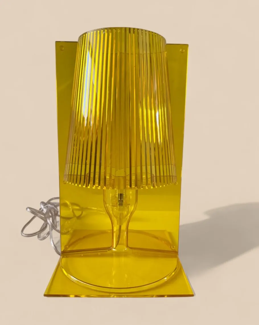 Discount Pamono Vintage Take Yellow Table Lamp from Kartell, 2000s
