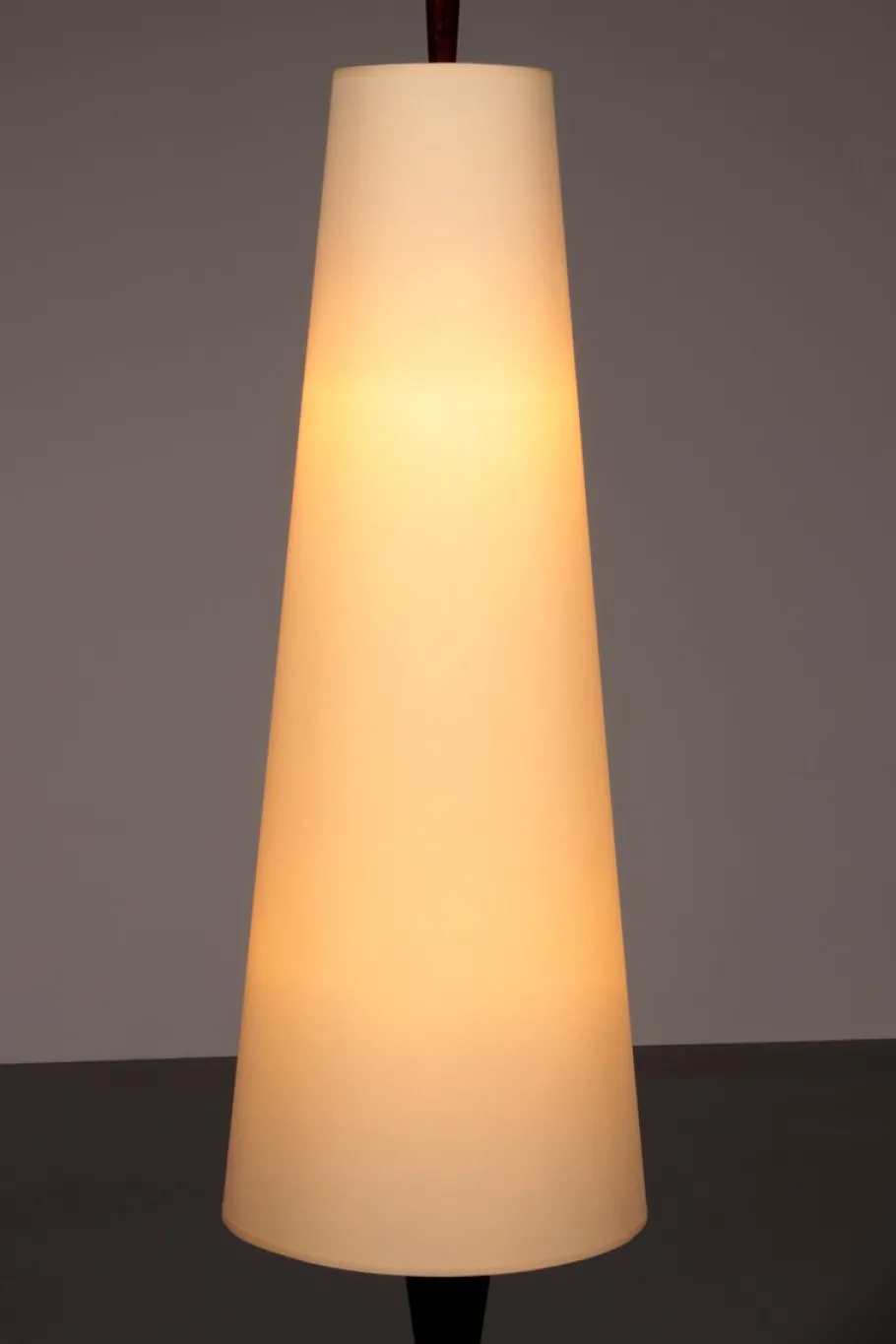 Outlet Pamono Vintage Teak Floor Lamp with Fabric Shade from Parker Knoll, 1960s