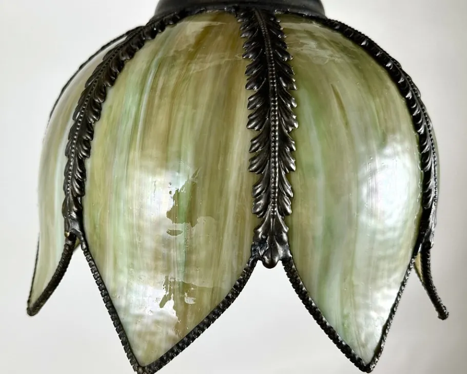 Hot Pamono Vintage Tiffany Style Ceiling Lamp, 1930s
