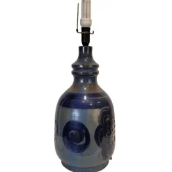 New Pamono Vintage Tinted Ceramics Table Lamp by Hanne Stentj, 1960s