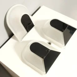 Discount Pamono Vintage Trio Prisma Tesi Floral Design Lamps, Italy, 1980s, Set of 3