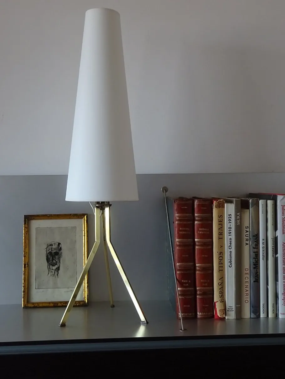 New Pamono Vintage Tripod Table Lamp, 1950s