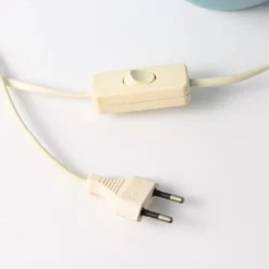 Pamono Vintage Turquoise Ceramic Table Lamp from Kostka, 1980s