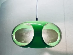 Best Pamono Vintage UFO Ceilings Lamp in Green from Massive Belgium, 1970s