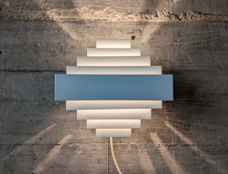 Pamono Vintage Wall Lamp attributed to Jules Wabbes, 1960s