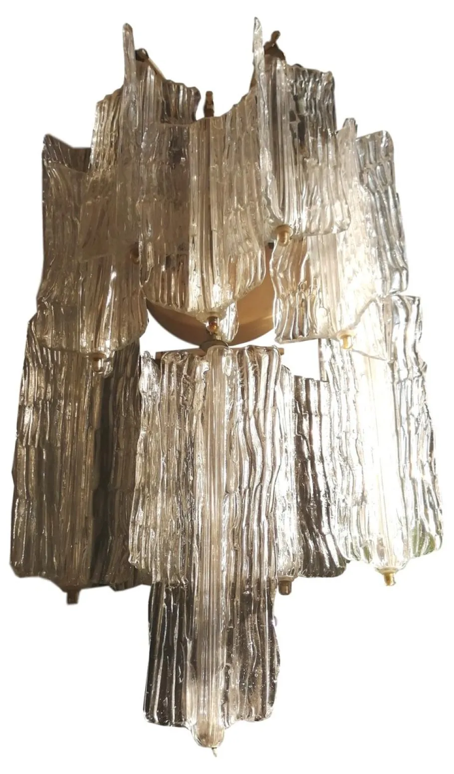 Best Pamono Vintage Wall Lamp by Toni Zuccheri for Venini, 1950s