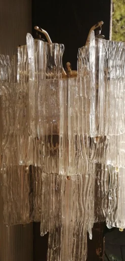 Best Pamono Vintage Wall Lamp by Toni Zuccheri for Venini, 1950s