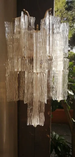 Best Pamono Vintage Wall Lamp by Toni Zuccheri for Venini, 1950s