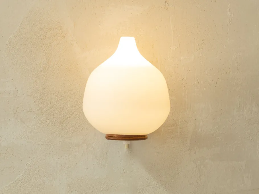 New Pamono Vintage Wall Lamp by Uno & Östen Kristiansson for Luxus, 1960s