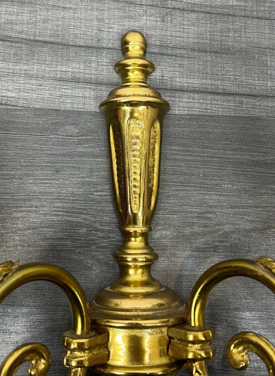 Hot Pamono Vintage Wall Lamp in Brass