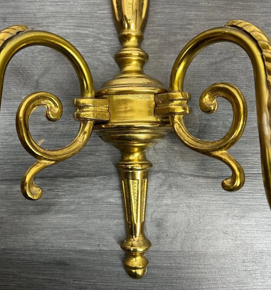 Hot Pamono Vintage Wall Lamp in Brass