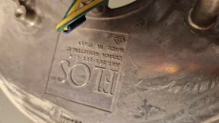 Pamono Vintage Wall Lamp in Brass and Opaline Glass by Achille & Pier Giacomo Castiglioni for Flos, 1960s